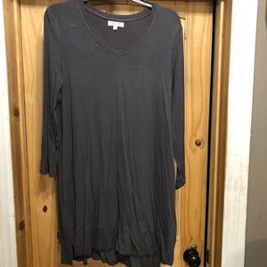 Dark gray long tunic BUY 3 GET 1 FREE